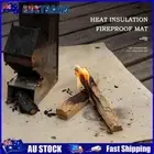 AU Fireproof Fire Pit Mat for Ground Deck Grass Lawn Fiberglass Grill Blanket