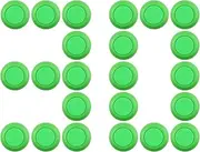 30 Pcs Nerf Refill Discs Bullet for Nerf Vortex Blaster Praxis Nitron Vigilon Proton Ammo