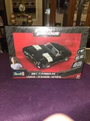 REVELL FAST&FURIOUS DOM'S '71 PLYMOUTH GTX MODELING KIT #85-4477 NEW & SEALED