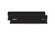 Crucial Pro 16GB (1x16GB) DDR5 UDIMM 6000MHz CL36 Black Heat Spreader Overclocking Support Intel XMP AMD Ryzen for Desktop PC Gaming Memory