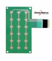 DIXIE NARCO BEV MAX 2145, 3561, 5000 & 5591 SELECTION KEY PAD MEMBRANE - NEW