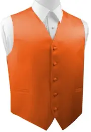 XS - 6XL. Italian Design. Mandarin Satin Tuxedo Vest. Formal, Wedding, Prom