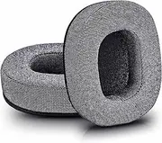 Replacements Ear Pads for G PRO X, RIG 800HS, RIG 800HD, RIG 800LX, LVL40, LVL50, V2 X, ATH-G1WL, ATH-M70X, M50X, M40X, Arctis 3/5 / 7 / 9X & Pro Wireless Headset (Gray Fabric)