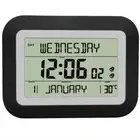 Electronic Led Alarm Clock LCD Digital Alarm Clock Large Screen Date1531