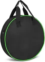 EV Cable Bag, Water Resistant Caravan Cable Bag, EV Portable Cable Bag Charging Cable Bag, Cable Storage Bag Waterproof Heavy Duty Cable Storage Bag for All kinds of Cables and Car Accessories(Black