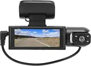 2-Channel Dash Cam, Front & Rear 1080P Night Vision, 3.16" Display Car Recorder with Motion Detection, Reversing Monitor & Loop Recording