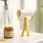 Dust Removal Brush Tearable Comfortable to Grip Human-shaped Lint Roller