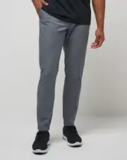 TRAVIS MATHEW Size 34 Men's Open to Close Jogger Poly Spandex Pants Quiet Shade