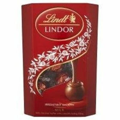 Lindt Lindor Milk Chocolate Truffles 200g - Pack of 6