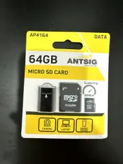 Antsig 64GB Data Micro Sd Card 16GB Micro Sd Card