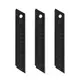 18mm黑鋼美工刀片 10片裝刀片 模型製作替換大刀片 文具辦公用品 贈品禮品