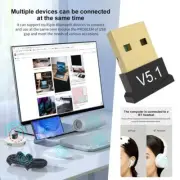 USB Wireless Bluetooth-5.1 Adapter Dongle Transmitter LaptopA For PC H0K0