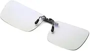 SagaSave Glasses Clip on Fashion Anti Blue Light Blocking Filtering for Computer Gaming Reading Reader Glasses