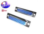 From OZ Quality 2PC MIDI DB25 Female Solder Connector 25-PIN Peripherals Ports