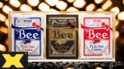 Limited Bee X Cherry 3 Deck Playing Card Set (Blue, Red and Black)