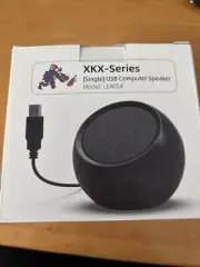 XKX [Single] USB Computer Speaker for Laptop, Desktop, PC, Assorted Sizes