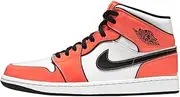 [Nike] Air Jordan 1 Mid Turf Orange/Black White DD6834-802 Men's (Numeric_11)