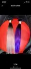 Ombre straight human hair bundles weft extensions virgin hair