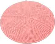 Shower Foot Scrubber Mat Back Exfoliating Wash Pad for Feet Cleaning Suction Cup Design for Easy Use Floor and Wall Gentle Exfoliator for Smooth Skin