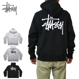 Stussy 帽T 全新灰M 紫M 奶茶M