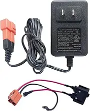 ToiCottage 12V Kids Ride On Car Charger, 12V Electric Car Riding Toy Battery Power and Charging Socket Adapter, Square Plug