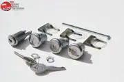 1967 Chevy Fullsize Lock Cylinder Kit Glove Box Trunk Door Later Round Oval Key