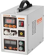 VEVOR Battery Spot Welder, 788H Pulse Spot Welder & Battery Charger, Portable High-Power Battery Welding Machine with 2 Welding Modes and LED Lighting for 0.15mm Pure Nickel, 18650 14500 Battery Packs