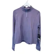 Allbirds Top Wmns XXLarge Quarter Zip Pullover Sweatshirt Mid Layer Run Purple