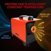 12v 8kw energy saving caravan diesel air heater w/ remote control quickly heat up