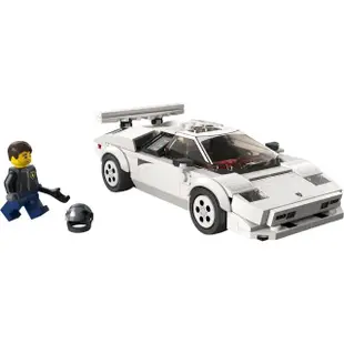 【LEGO 樂高】極速賽車系列 76908 Lamborghini Countach(藍寶堅尼 賽車)