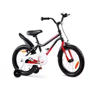 Chipmunk Mk 16 Inch Kids/Childrens Freestyle Bicycle/Bike w/Training Wheels BLK