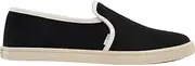 [TOMS] Women's Clemente Burlap Slip-On, 7.5 B(M) US, Black Heritage