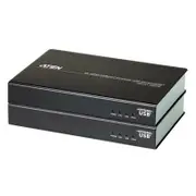 ATEN VE813A-AT-U 4K HDMI HDBaseT Extender with ExtremeUSB\u00AE (4K@100m) (HDBaseT Class A)