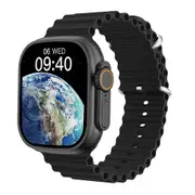 Ultra 9 Smart Watch Men GPS NFC Sports 2.2 inch HD Screen IP68 Waterproof Bluetooth Call Smartwatch with Voice Assitant Black