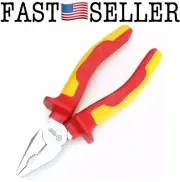 BOOHER 0220006 Insulated Combination Pliers, 6 Inch, 1,000 VAC VDE certificate