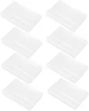 BCOATH Small Cassette Case Note Holder Plastic Cassette Tape Storage Box Compact Cassette Organizer for Djs Collectors Home Travel