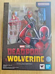 Tamashii Nations Deadpool & Wolverine SH Figuarts Deadpool Figure New 6.1''