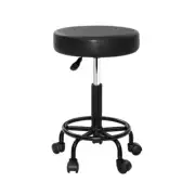 Artiss Salon Stool Swivel Barber Hair Dress Bar Chair Hydraulic Lift PU Leather
