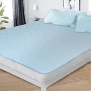 Dreamz Cooling Mattress Topper Pillow Cases Set Double