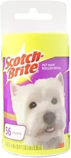 Scotch-Brite Pet Hair Roller Refill 1 ea (Pack of 4)