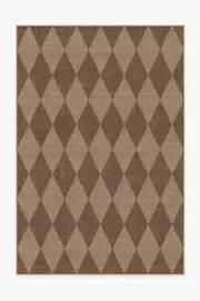 185' x 275' | Machine Washable Runner Rug | Kid & Pet Friendly | Indoor Rug | Palazzo Latte Brown Re-Jute Rug | Ruggable