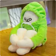 36cm Green Banana Man Plush Toys Korea Popular Appease Dolls Birthday Gifts