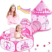 Fun Gift Kids Ball Pit Play Tents, Tunnels, Dart &Target Walls, FREE Fast Ship!!