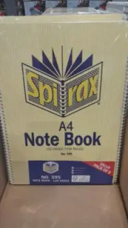 Spirax 8 Pack Notebook 120 Pages