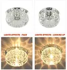 ROUND - 3w/5w Crystal LED Ceiling Chandelier Spotlight Downlight Warm/Cool White