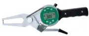 Insize Electronic Digital External Caliper Gauge, 3.2-4"/80-100mm, resolution .0