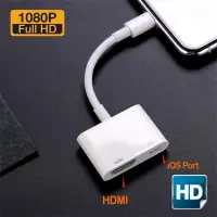 在飛比找蝦皮購物優惠-Iphone HDMI轉接線 lightning轉HDMI 