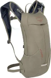 Osprey Kitsuma 7L Women's Biking Backpack with Hydraulics Reservoir, Sawdust Tan, One Size