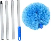 KOMBIUDA Long Extension Pole Duster for High Ceiling Cleaning Lightweight and Durable Ceiling Fan Duster with Comfortable Grip for Efficient Dust Removal from Hard to Reach Areas