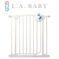 在飛比找蝦皮商城優惠-【 L.A. Baby】雙向自動上鎖安全鐵圍欄/門欄(三道安